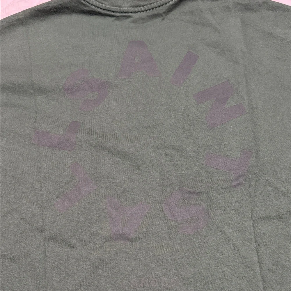All Saints Forest Green Short Sleeve Tee - Picture 6 of 6